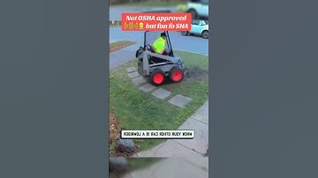 Not OSHA approve but fun  #osha #adamrose #funnyvideos#contruction #short #shorts #shortvideo