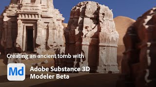 Creating An Ancient Tomb With Substance 3D Modeler Beta