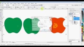 CorelDraw - Using Align and Distribute.