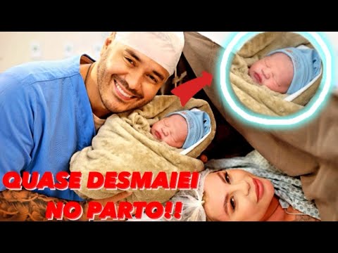 MY SON WAS BORN - I ALMOST PASSED OUT !! MY JUNINHO