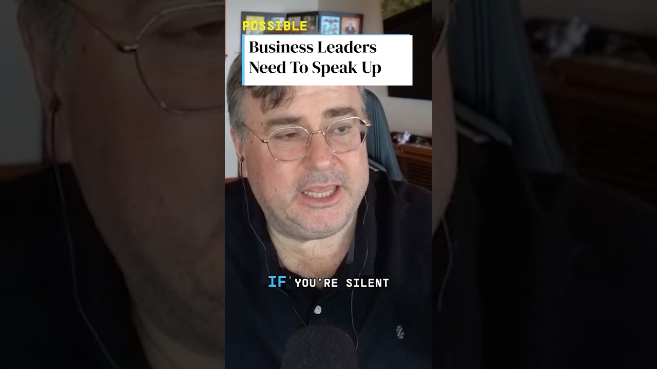 Silicon Valley's business leaders need to speak truth to power.