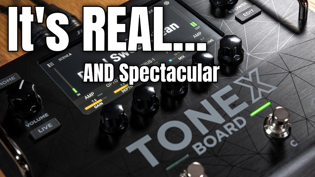 TONEX Board: It's REAL... And It Is SPECTACULAR!