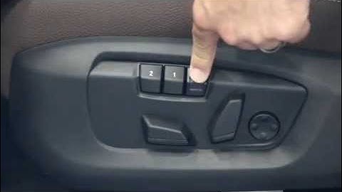 How to Program the Seat Memory in Your BMW
