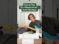 How to Play &ldquo;Do I Wanna Know&rdquo; 🎸#arcticmonkeys #guitartok #guitarlesson #beginnerguitar