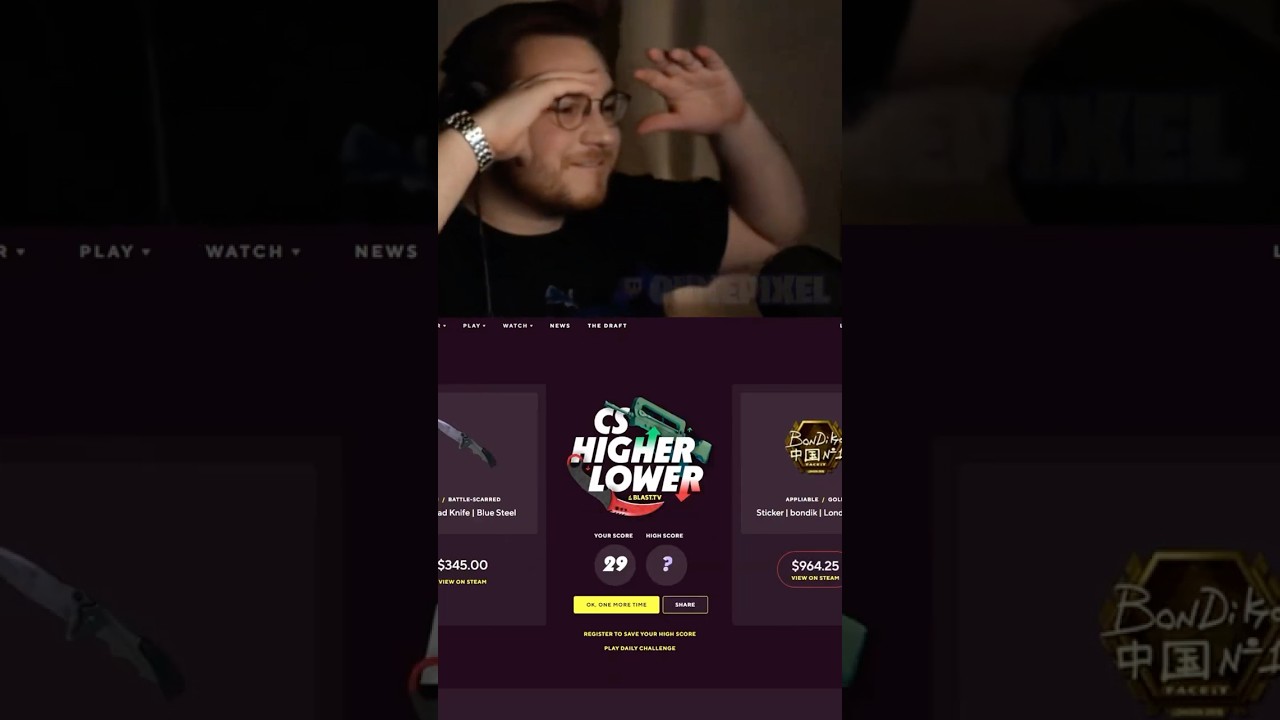 Higher or lower CS edition