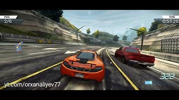 NFS: Most Wanted 2012 McLaren car android gameplay