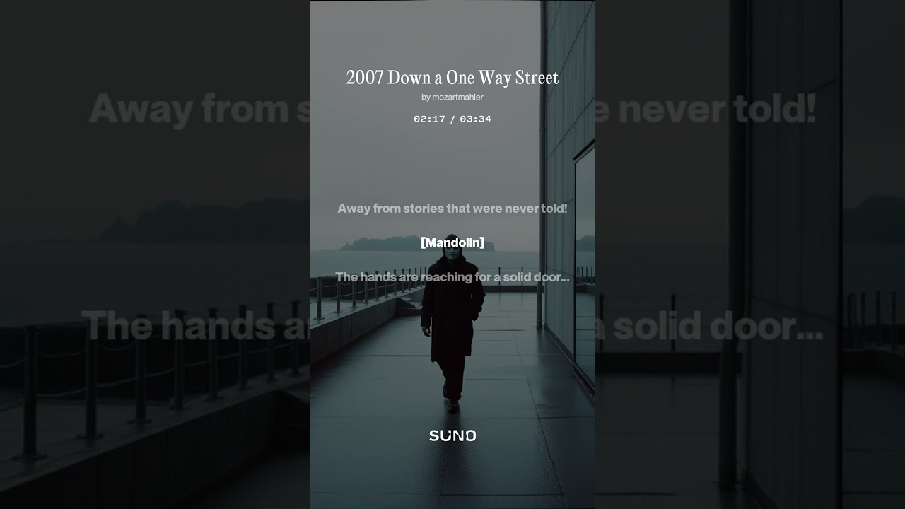 2007 Down a One Way Street 3m34 vg55