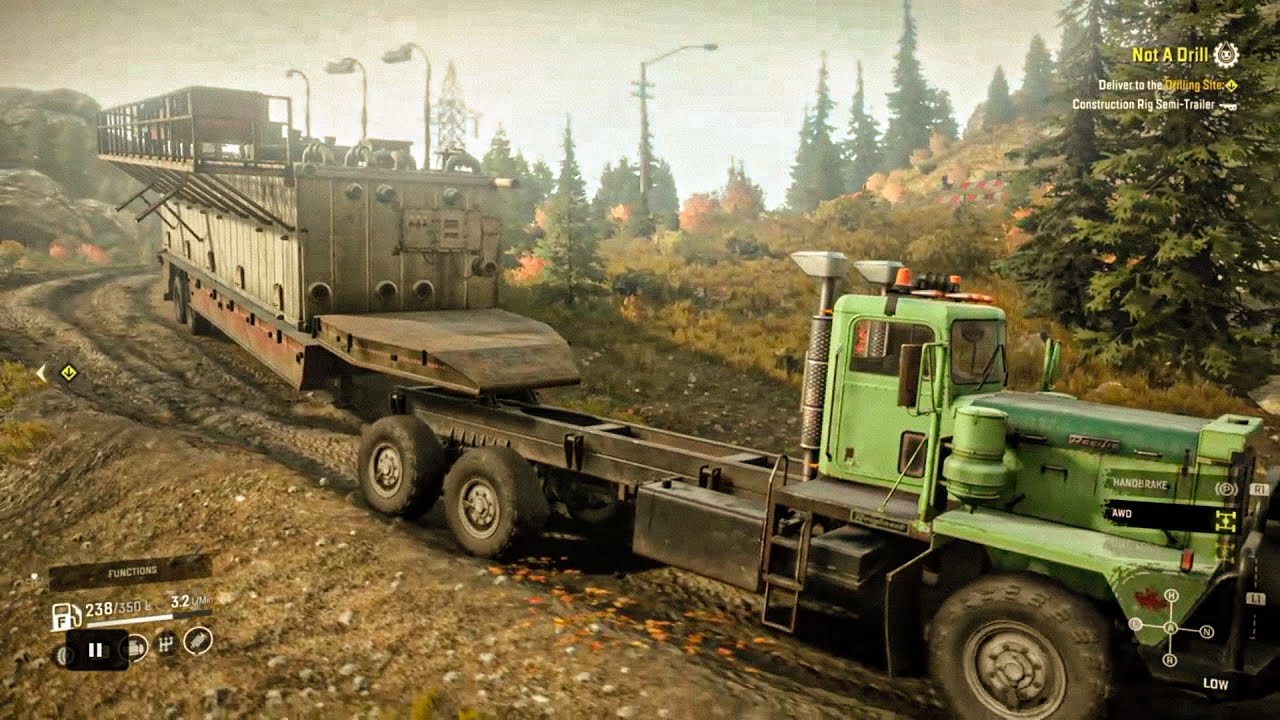 offroading in snowrunner malayalam 