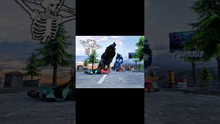 WOLF VS GTK ☠️ #freefire #edit #3d #shorts