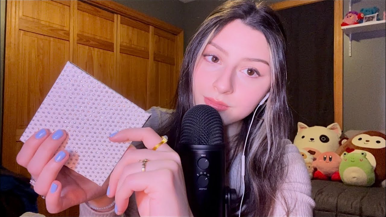 ASMR slow & gentle triggers for you with whisper rambling! 🤍