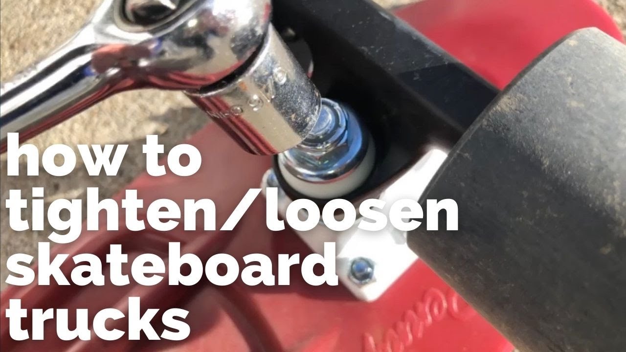 How to Adjust Skateboard Trucks YouTube