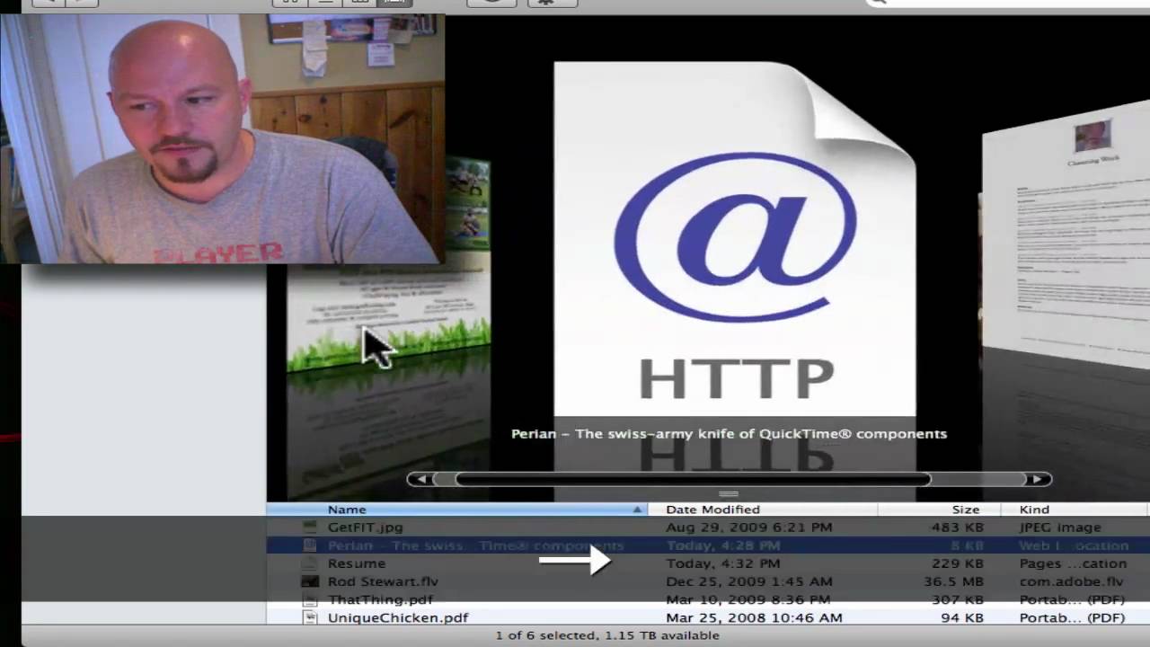 Quickview on Mac OSX Leopard - YouTube