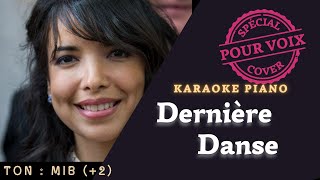 Indila - Dernière Danse - Karaoké Piano (ton: +2 mibm)