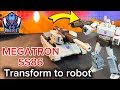 Megatron ss-86 hasbro Transform from Tank to Robot mode