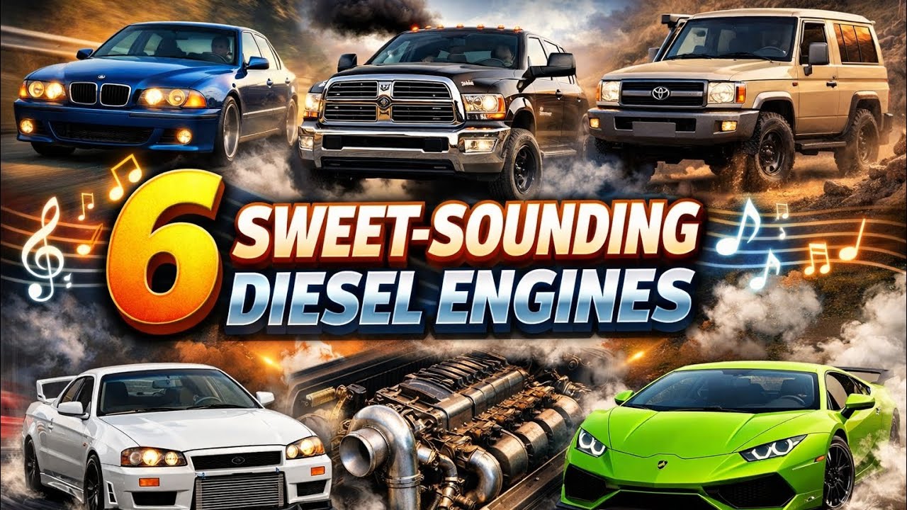 6 Sweet Sounding Diesel Engine - YouTube