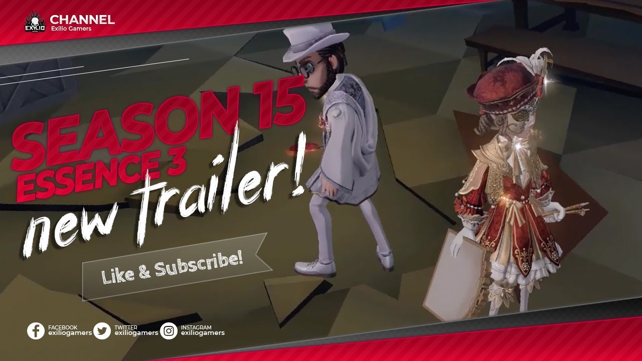 Season 15 Essence 3 skins new trailer l Identity v - YouTube
