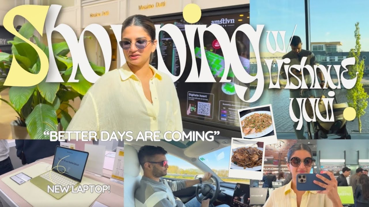 Better days are coming | Shopping with Vishnu and Yuvaan | New laptop 