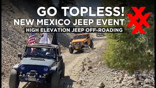 High Elevation Jeep Offroading in Red River and Eagle Nest New Mexico