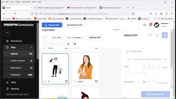 How to upload on freepik Contributors  | Make design | | File saving  | | File submitting|