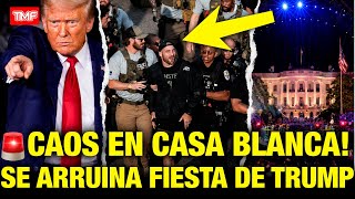 🚨 CAOS EN LA CASA BLANCA! SE LE ARRUINA LA FIESTA A TRUMP!