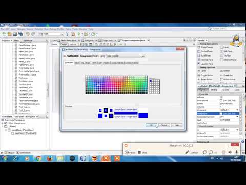 Transparan Jframe Form Login Java  1