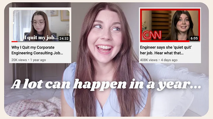 My life changed after I quit my job.. here's what happened