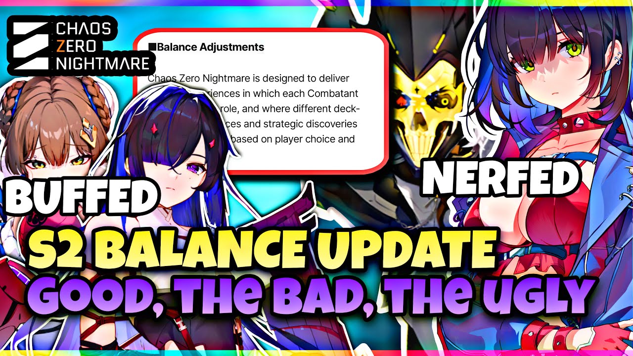Почему ослабление бесплатных персонажей вызывает опасения | Кошмар Хаоса Зеро