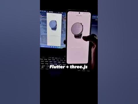 Flutter  Threejs app #shorts #apk #mobile #programming #bydevmar #dev #