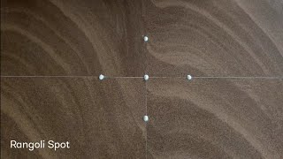 5 dots rangoli design best way ... || Rangoli Spot