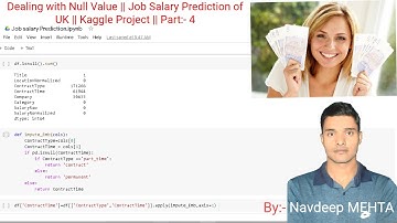 Job Salary Prediction of UK || Kaggle Project || Part:- 4 || Learn AI || Navdeep Mehta