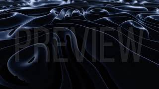 Abstract Animated Black 3D Waves Seamlessly Looping Animated Background