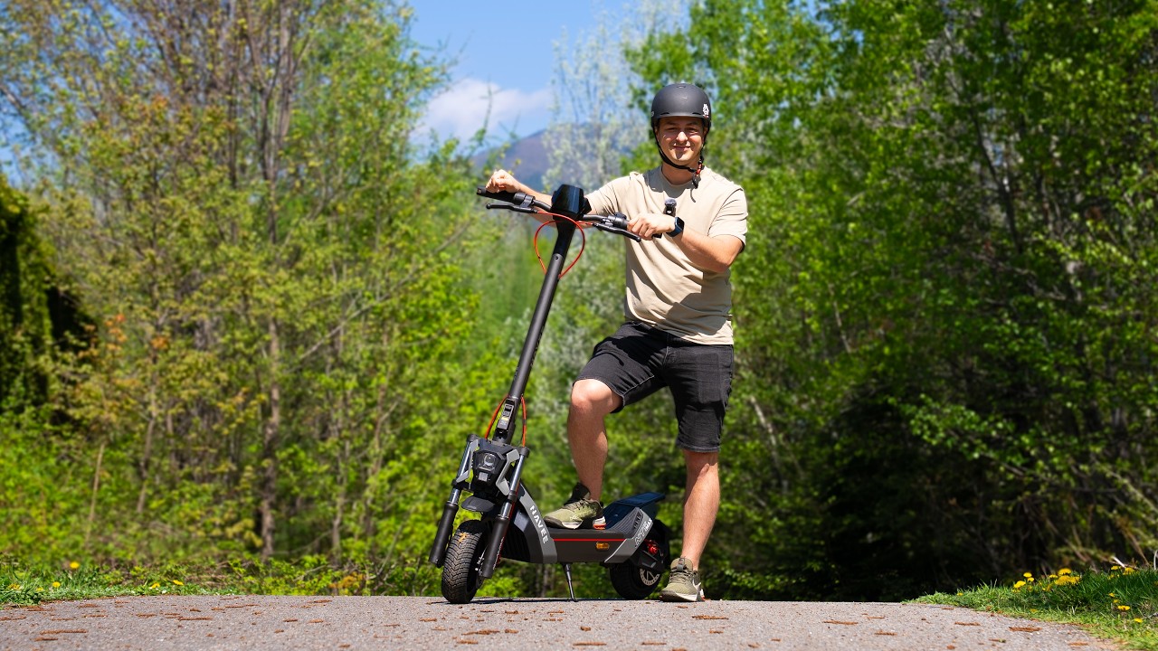 J'ai testé la trottinette électrique ULTIME pour le roadtrip | Navee NT5 Max