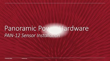 Panoramic Power PAN-12 Electric Current Sensor Installation Video