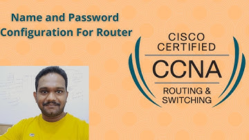 Host Name and Password Configuration For Router