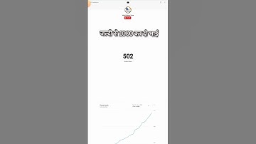 🔻Live subscriber count on my channel।।#short