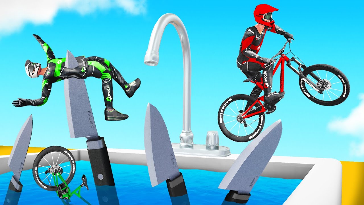 I beat the deadliest parkour in Descenders