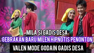 Download Lagu GONG!! VALEN \u0026 MILA DUET TEMA GADIS DESA \u0026 PEMUDA TAMPAN😁ADA AJA GEBRAKANNYA MP3