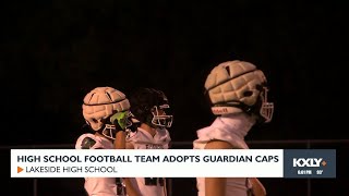High school football team adopts Guardian Caps