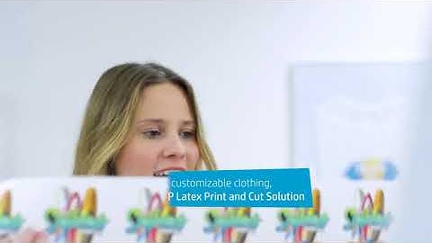 Printing and Cutting in a Single Workflow   HP Latex   HP