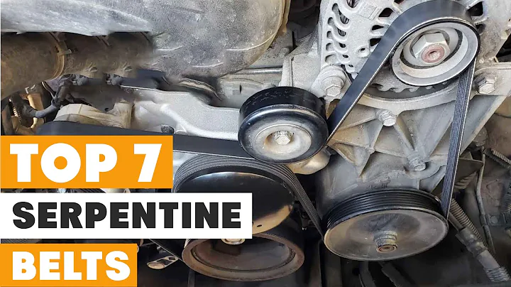Boost Your Engine's Efficiency: 2025’s Top 7 Serpentine Belts