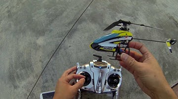 New Eflite mCPX BL Follow-up flight with Crash!