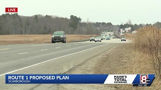 Maine DOT proposes closing lane on part of Route 1 in Scarborough