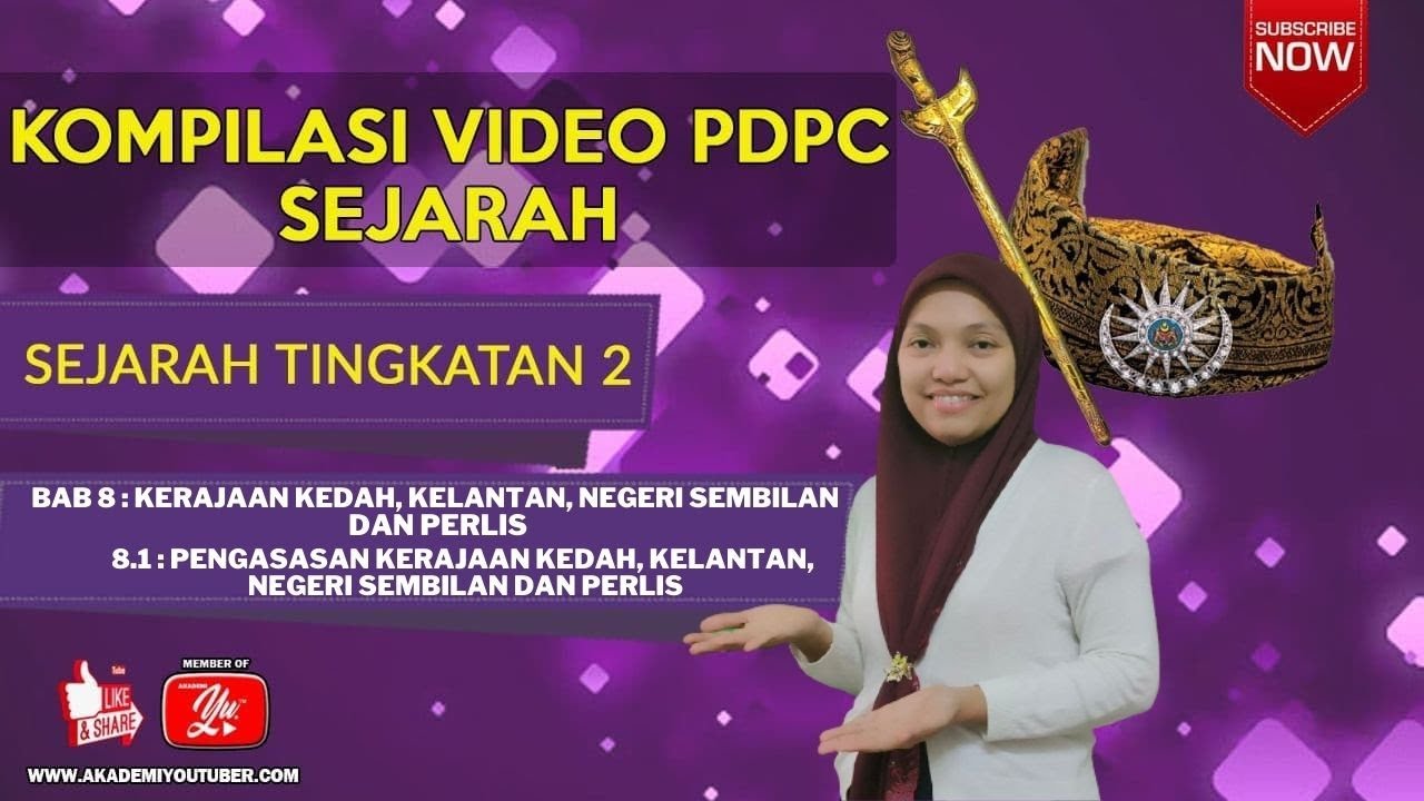 Sejarah Ting 2 8 1 Pengasasan Kerajaan Kedah Kelantan Negeri Sembilan Dan Perlis Youtube