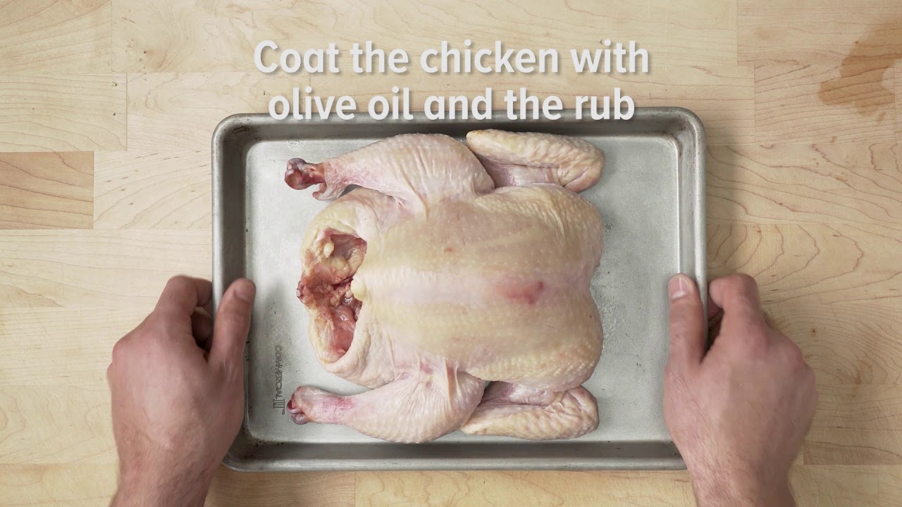 Beer Can Roast Chicken Recipe YouTube