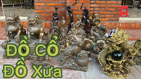 🔴🔴Cặp Nghê To _ Nhất Long Nhã Ngọc _ Tượng Đồng Xưa _ Tượng Đồng Châu Âu.31/3 #đồcổcầnthơ #đồcổ