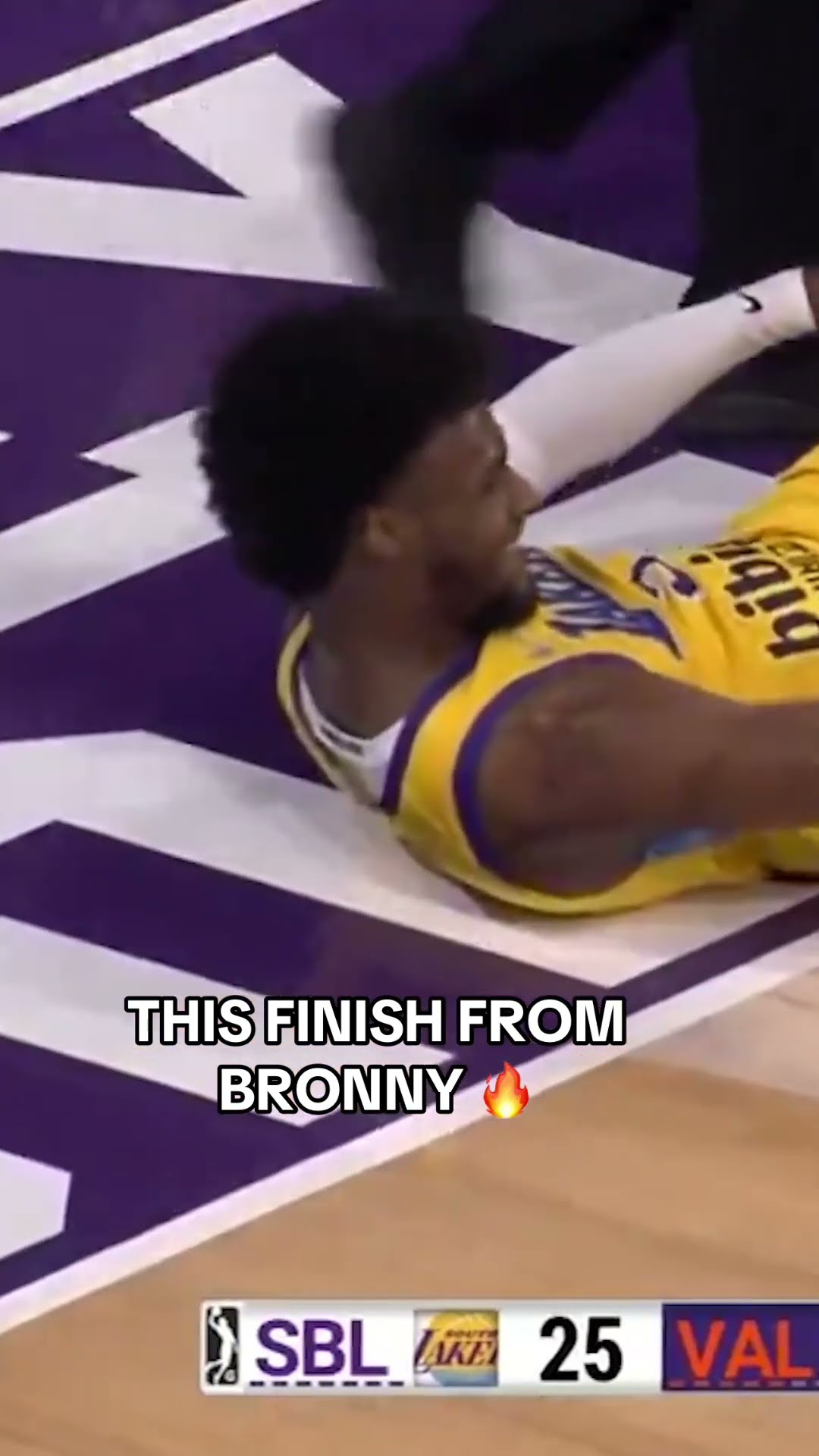 THIS FINISH FROM BRONNY ?‍?