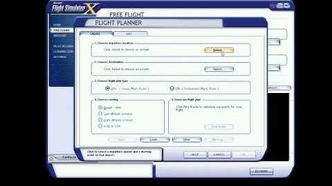 Ep  11 Tutorial How to create a GPS Directly Route on FSX Flight Planner