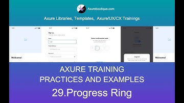 Axure Tutorial-Practices and Examples: 29.Progress Ring