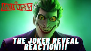 MultiVersus The Joker Reveal Reaction!