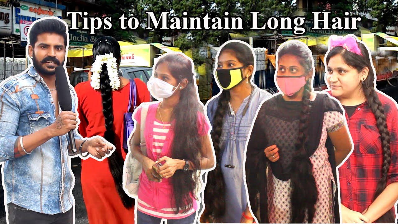 Long Hair Drying techniques from different Long Hair girls found | AM Balaji | Hair cares & Styles